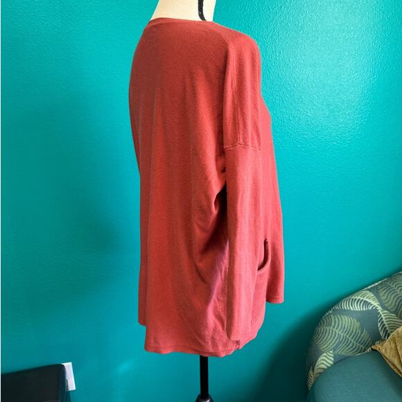 Staccato Super Soft Lightweight Orange Sweater Women's Small Medium - Picture 3 of 10